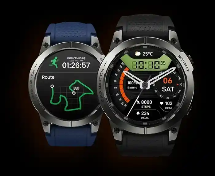 Zeblaze Stratos 3 Pro GPS Smart Watch Built-in GPS & Route Import AMOLED Display Bluetooth Phone Calls